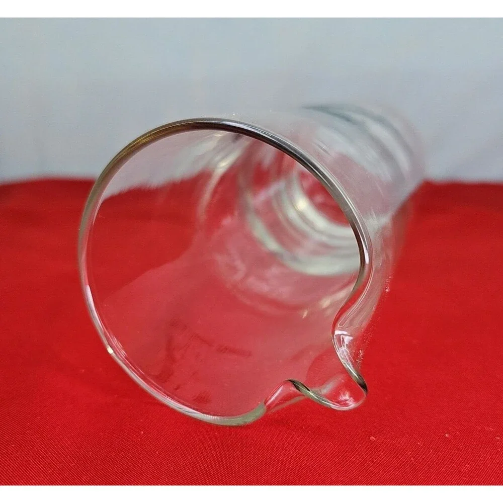 Pheasant Carafe Federal Glass Ring Necked Pitcher Vintage Bird Spout Jug